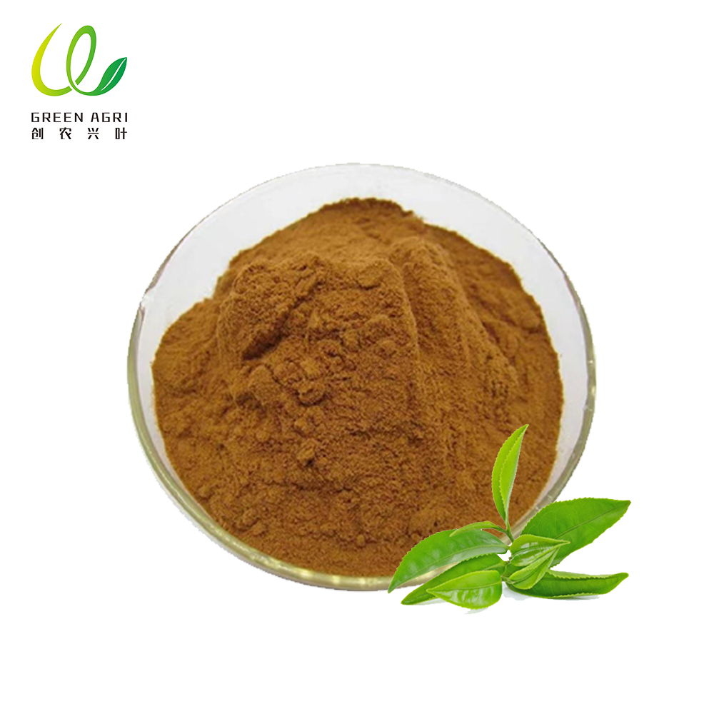 Estratto di tè verde decaffeinato in polvere